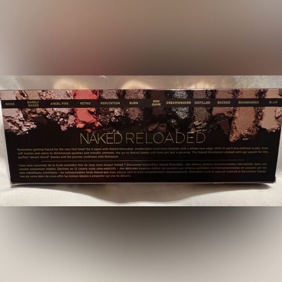 URBAN DECAY NAKED RELOADED EYESHADOW PALETTE- NIB - Picture 4 of 15